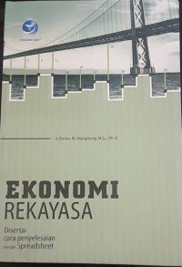 Image of EKONOMI REKAYASA Disertai Cara Penyelesaian dengan Spreadheet.