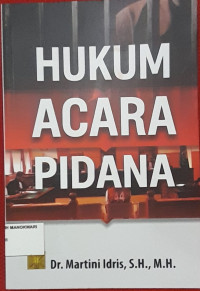 Image of HUKUM ACARA PIDANA