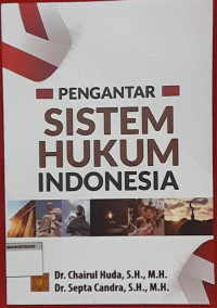 Image of PENGANTAR SISTEM HUKUM INDONESIA.