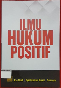 Image of ILMU HUKUM POSITIF.