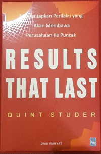 Image of Memantapkan Perilaku Yang Akan Membawa Perusahaan Ke Puncak RESULT THAT LAST.
