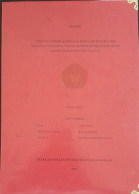 Image of TINJAUAN YURIDIS KEPUTUSAN BUPATI NO 28 TAHUN 2020 TENTANG STANDAR PELAYANAN MINIMAL DI DINAS KESEHATAN KABUPATEN MANOKWARI SELATAN.