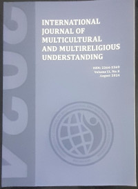 Image of INTERNATIONAL JOURNAL OF MUTICULTURAL AND MULTIRELIGIUS UNDERSTANDING.