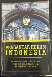 Image of PENGANTAR HUKUM INDONESIA.